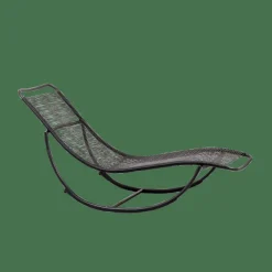 ACAPULCO Chaise Longue Basculante Noir