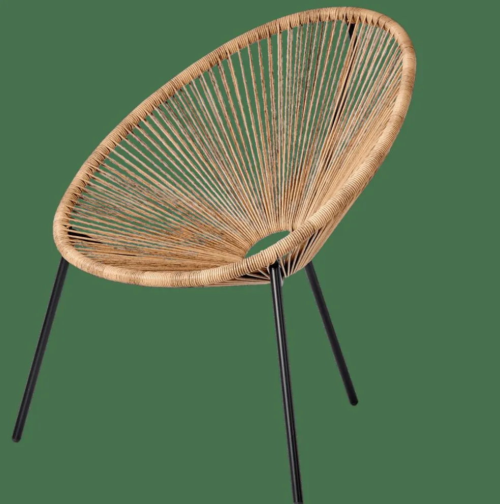 ACAPULCO Salon De Jardin Natural