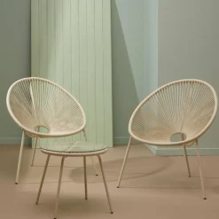 ACAPULCO Salon De Jardin Sable