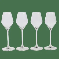 AFTER DINNER Verre à Porto Set De 4 Transparent
