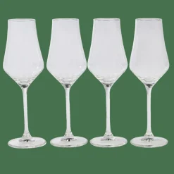 AFTER DINNER Verre à Whisky Set De 4 Transparent