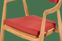 AUGUST Coussin D'assise Rouge