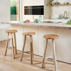 BATANG Tabouret De Bar Naturel