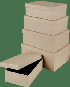 BIGSO Boîte De Rangement S Naturel