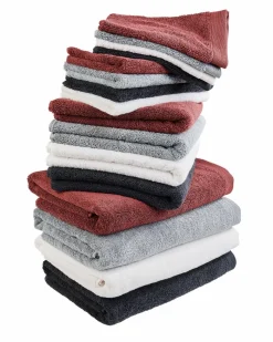 B-LUX Tapis De Bain Bordeaux