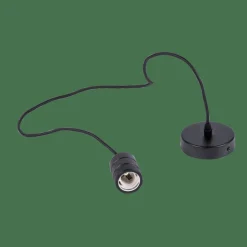 CALEX Suspension E27 Noir