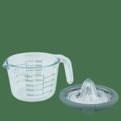 CUISINO Presse-agrumes Avec Verre Doseur 500 Ml Vert, Transparent