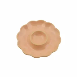 DAHLIA Assiette Blanc