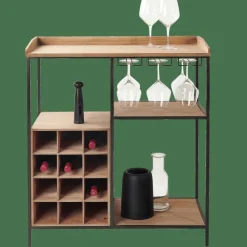 DAMIAN Étagère Murale Noir