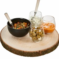 DUO Bougies Dîner Set De 2 Doré