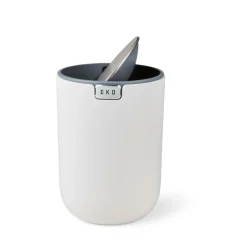 EKO Mini Poubelle De Table 1,5l Blanc
