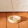ESCAPE Porte-encens Porte-encens Travertin Beige