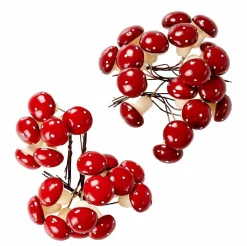 FOAM Branches D'églantier Rouge