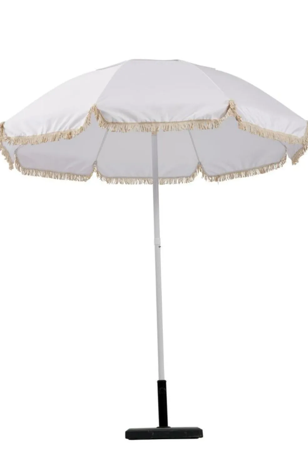 FRANJA Parasol Sans Pied De Parasol Blanc