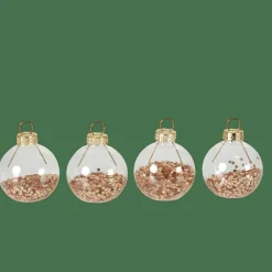 GLANCY Porte-noms Set De 4 Transparent