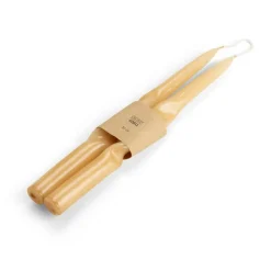 GLOSSY Set De 2 Bougies Beige