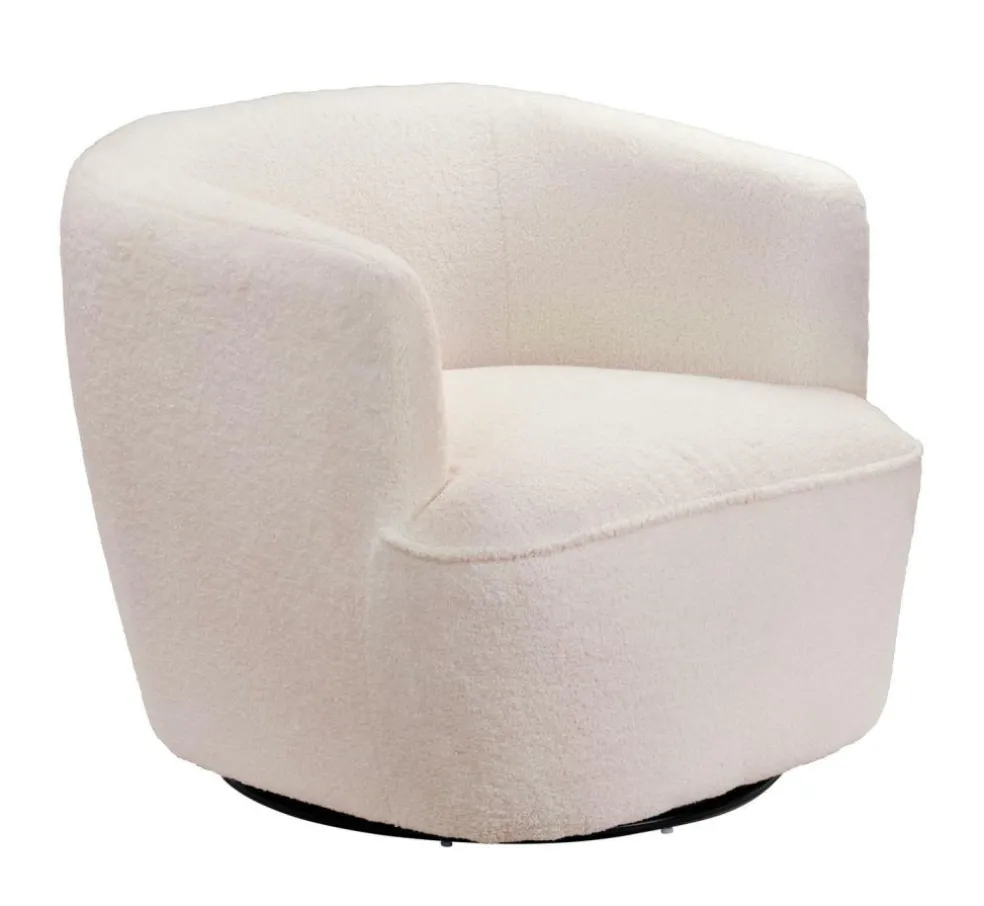 HARVEY Fauteuil Blanc