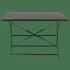 IMPERIAL Table Pliante Rectangulaire Noir
