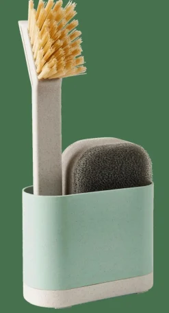 JASMIN Brosse Vaisselle Avec éponge Vert