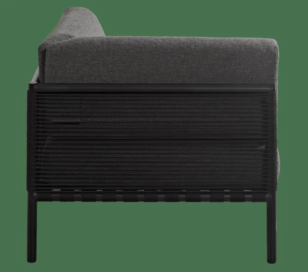 JUMBO Fauteuil De Coin Noir