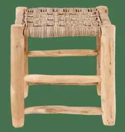 KANAI Tabouret 2 Tailles Tabouret Grand Naturel