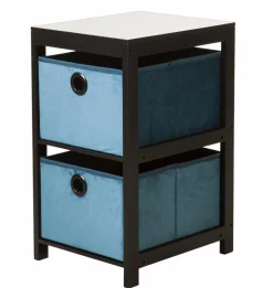 LINOLUX Boîte De Rangement Avec Fermeture éclair Beige