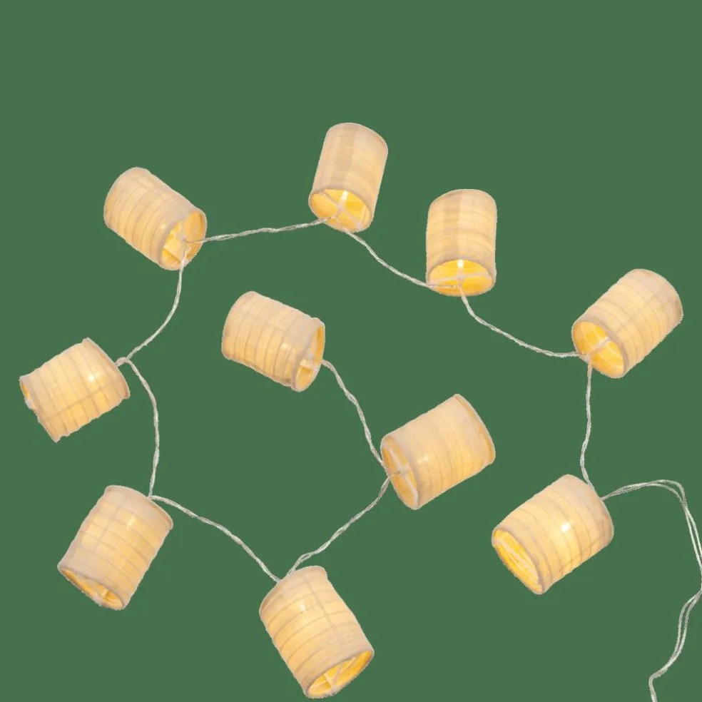 LYNN Guirlande Lumineuse 10 LEDs Beige