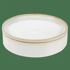 MINERAL MARBLE Assiette Blanc