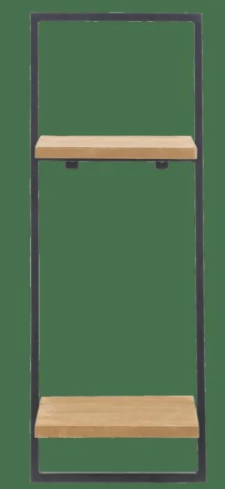 MIX&MATCH Étagère à Suspendre Noir, Naturel