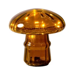 MUSHRO Lampe Déco Brun