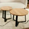 NAVORA Table D'appoint Naturel