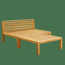 PAULETTE Banc Lounge Naturel