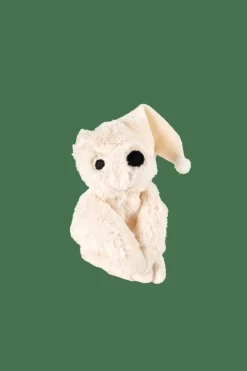 POLA Ours Blanc Peluche Blanc