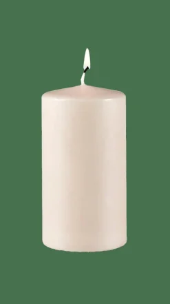 PURE Bougie Cylindrique Brun Clair