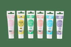 RAINBOWDUST 6 Gels Colorants Pâte à Sucre Couleurs Pastel Diverses Couleurs