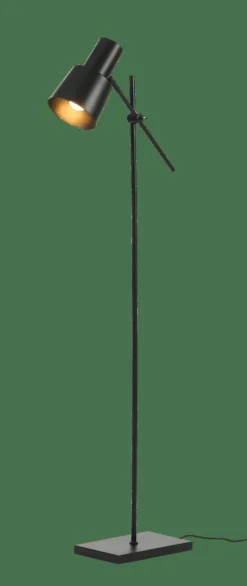 RAMON Lampadaire Noir Mat