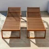 ROCKET Chaise Longue Set De 2