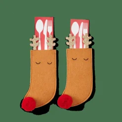 RUDOLPH Sachet Pour Couverts Brun