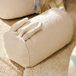 TEDDY BUNNY Pouf Blanc Cassé