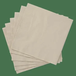 UNI Set De 20 Serviettes Beige