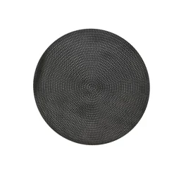 UNI Set De 20 Serviettes Noir