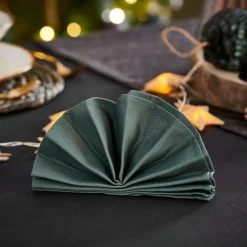 UNILINE Serviette Vert Foncé