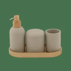 YUKI Distributeur De Savon Naturel, Beige